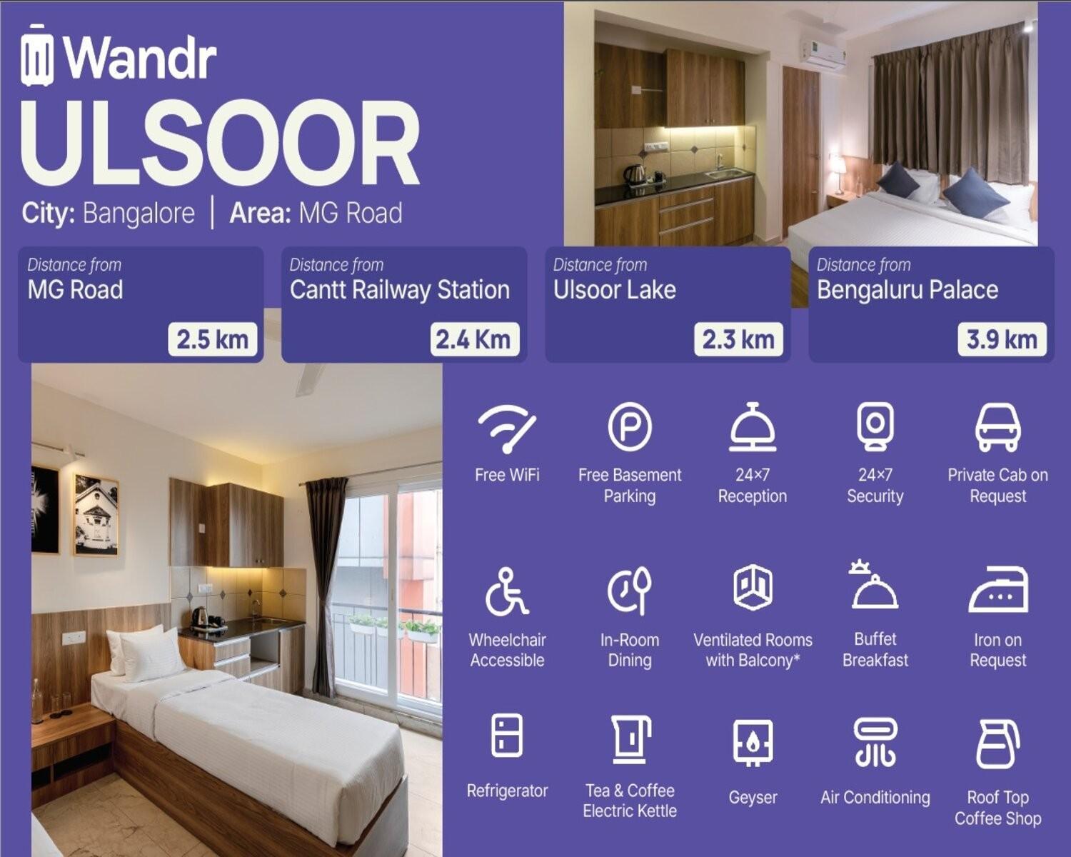 Wandr Hotel- Near Mg Road Bangalore Dış mekan fotoğraf